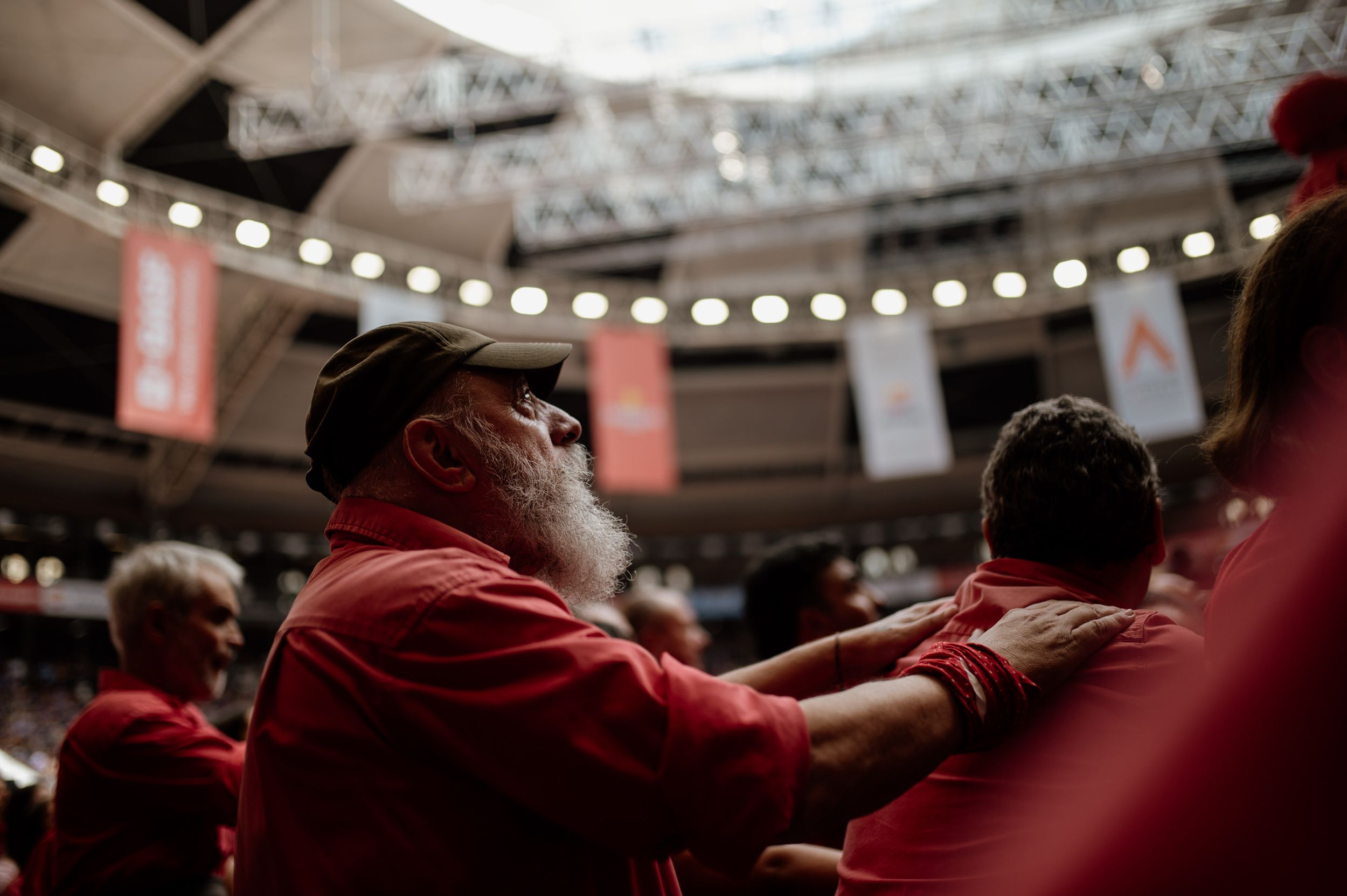 Les millors imatges de la jornada de diumenge del Concurs de Castells 2024