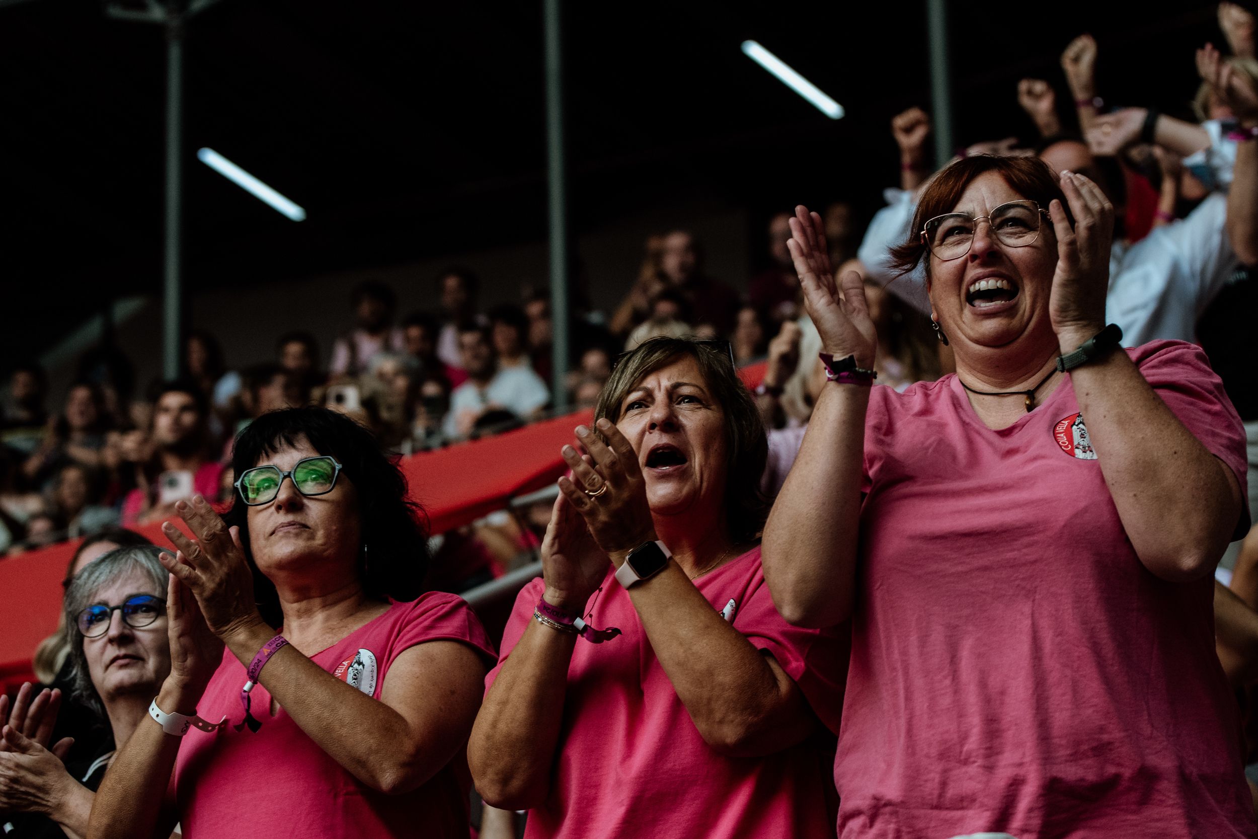 Les millors imatges de la jornada de diumenge del Concurs de Castells 2024