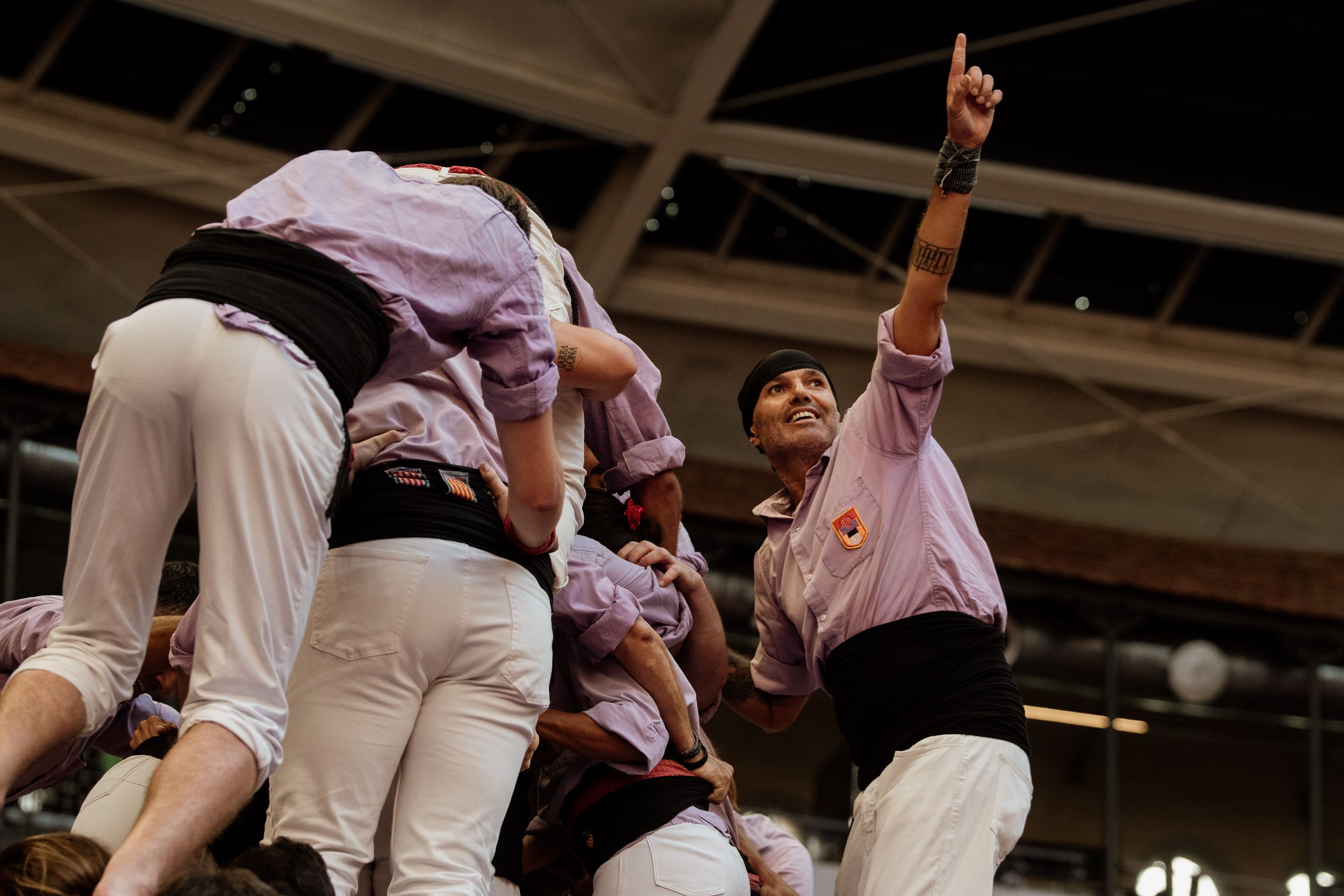 Les millors imatges de la jornada de diumenge del Concurs de Castells 2024