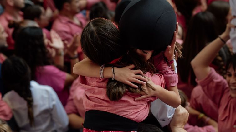 Les millors imatges de la jornada de diumenge del Concurs de Castells 2024