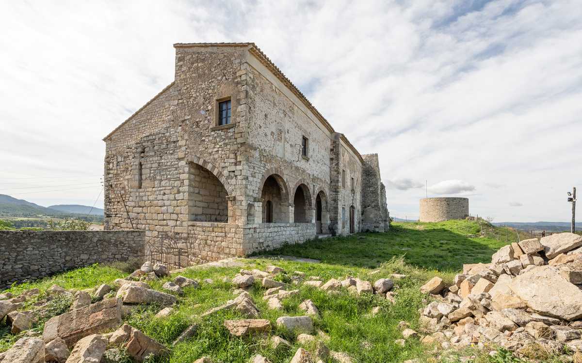 Imatge del castell de Barberà de la Conca