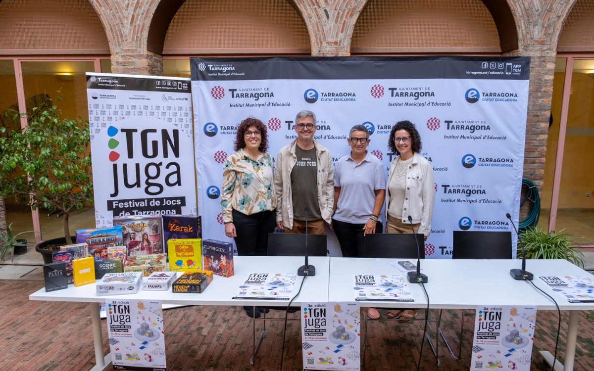 La presentació del Tarragona Juga s'ha fet a la seu de l'IMET.