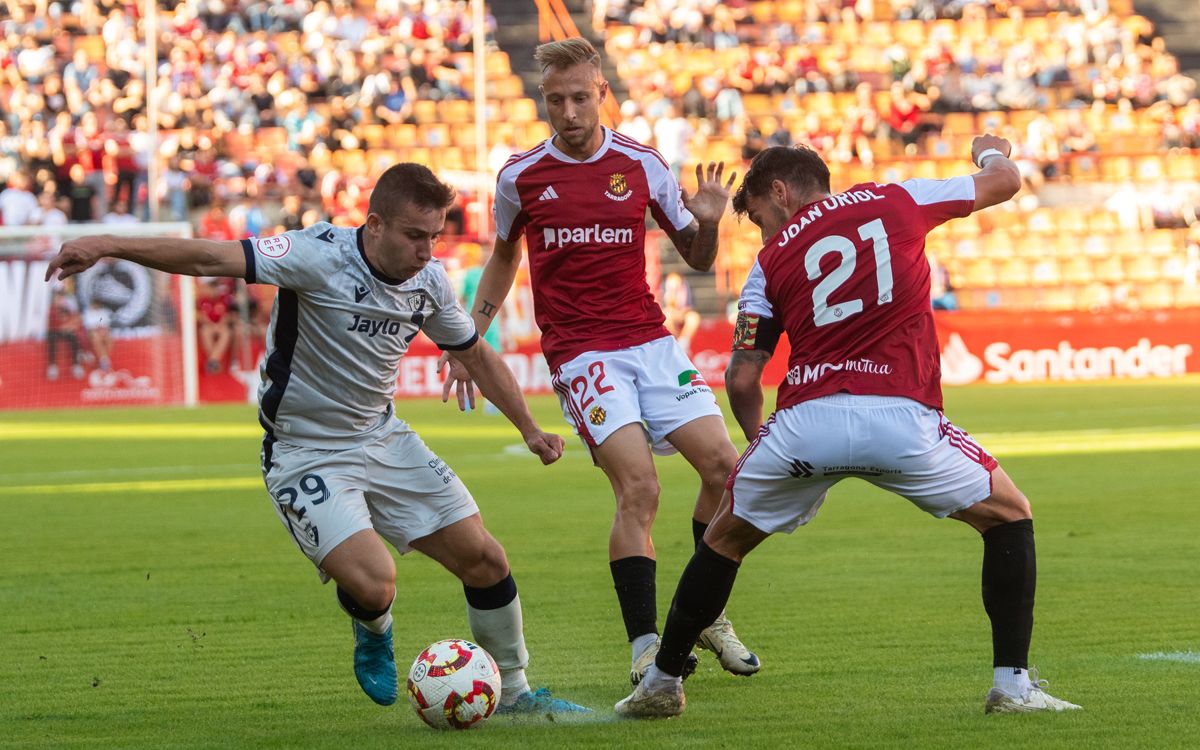 El Nàstic suma el quart triomf de la lliga després del 2-0 a Osasuna Promesas