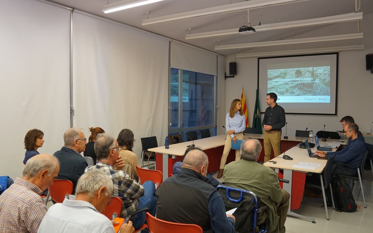 Imatge de la reunió mantinguda a l'Espluga de Francolí