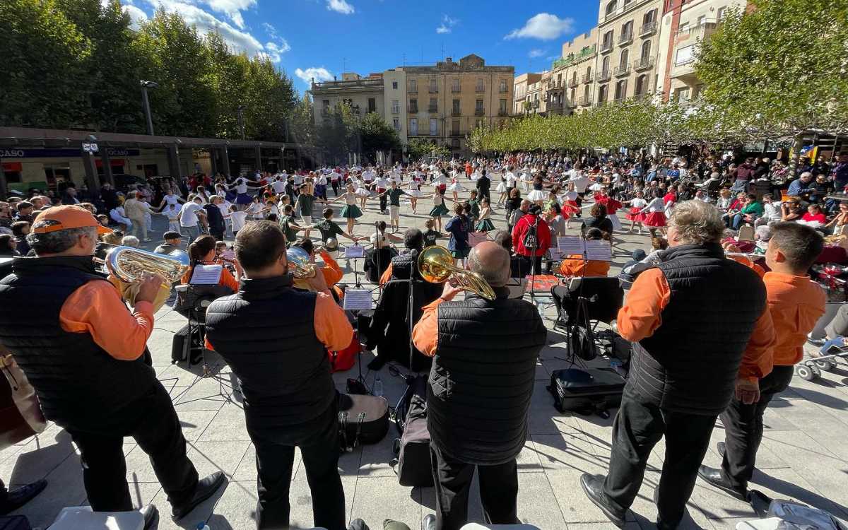 Imatge del concurs a la plaça del Pati