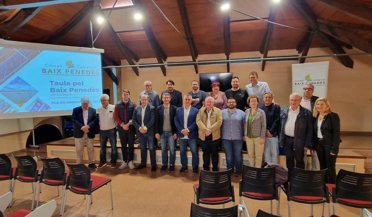 Els participants a la Taula pel Baix Penedès