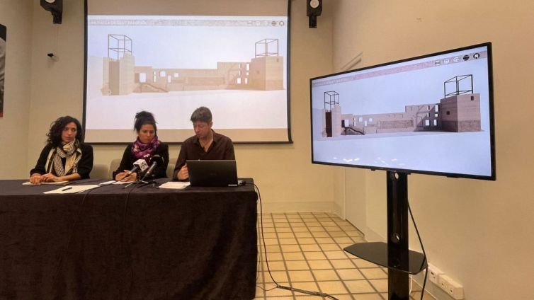 L'equip d'arquitectes ha presentat el projecte en roda de premsa