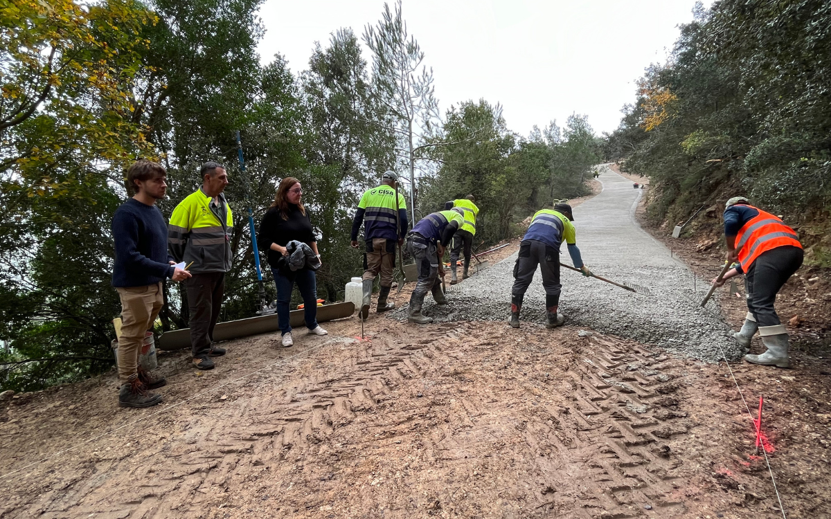 Els treballs d'arranjament van començar el passat mes d'octubre i estaran enllestits abans que acabi aquest mes de novembre.