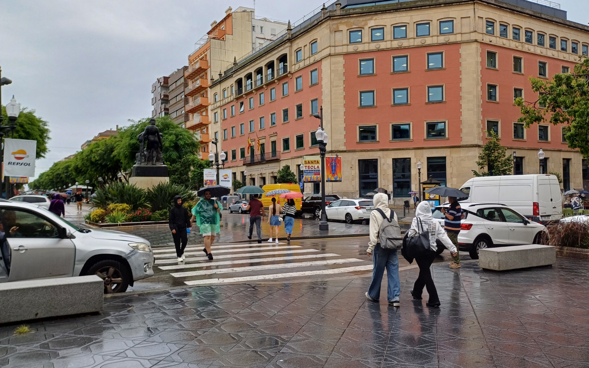 Les pluges intenses arribaran a les comarques del Camp de Tarragona aquest dimarts.