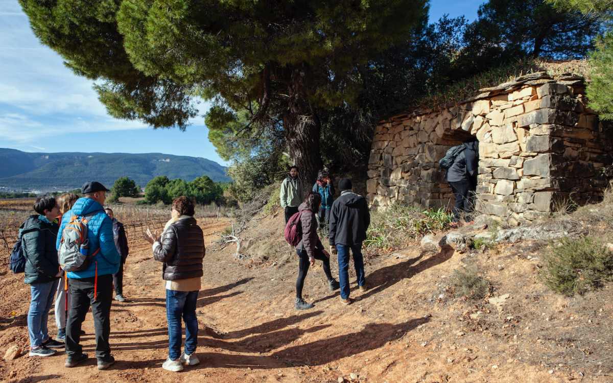 Imatge d'un dels tallers de la Setmana de Pedra Seca a la Conca de Barberà