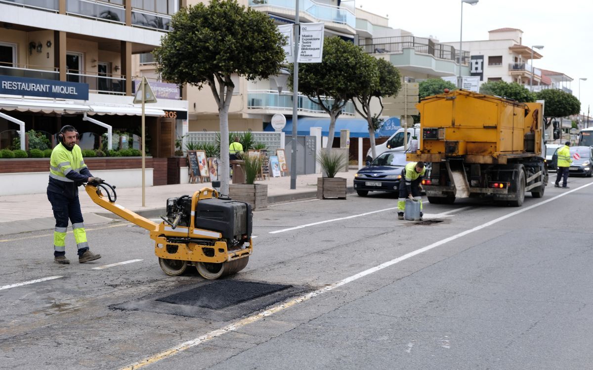 Ja s’està treballant en la reparació puntual urgent de clots