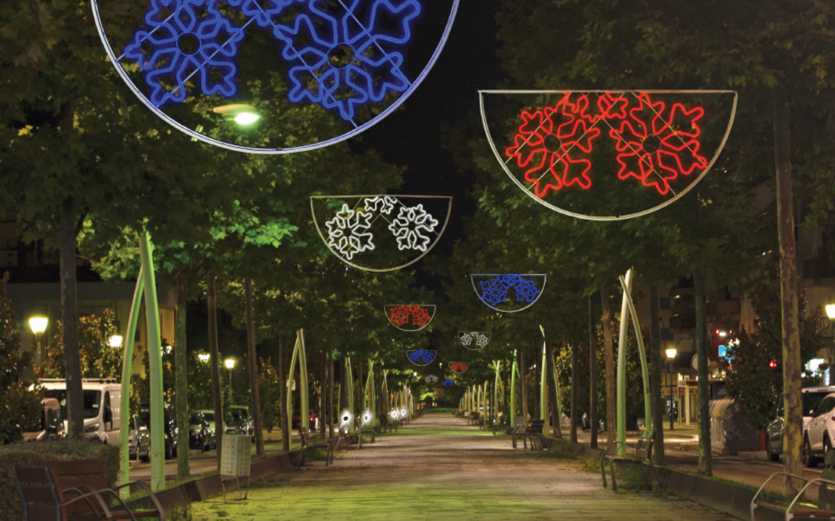 Una setantena de carrers de Tarragona tindran il·luminació de Nadal durant les festes.