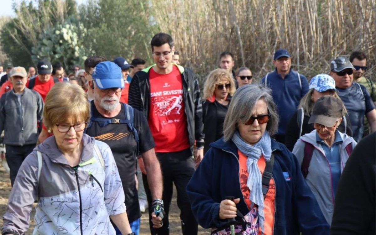 Imatge d'arxiu d'una caminada pels camins rurals de Reus