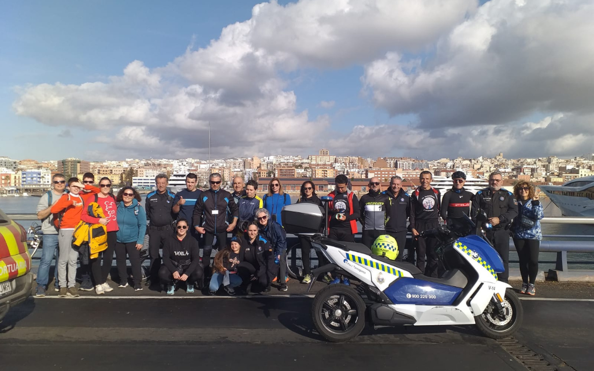 La Policia Portuària de Tarragona vetllarà per la seguretat de la pedalada solidària d'Astafanias.