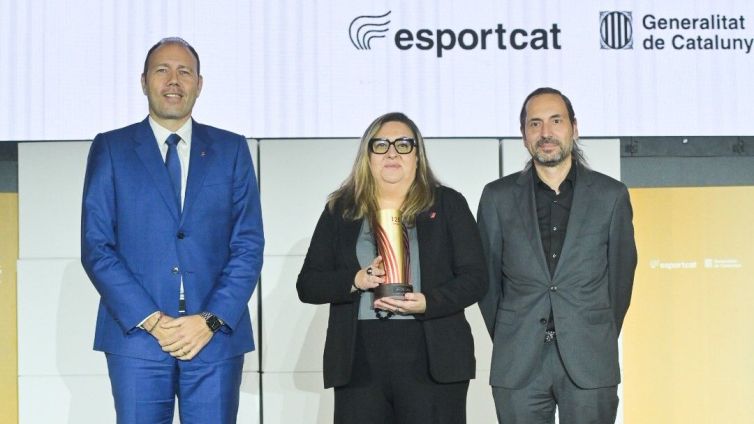 El conseller d'Esports va entregar reconeixements a diverses entitats. 