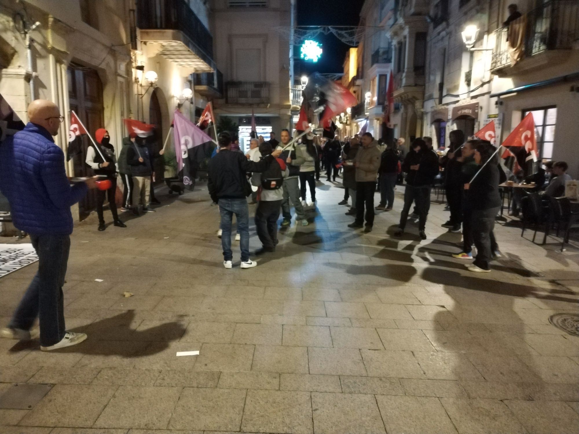 Manifestació de l'Arboç