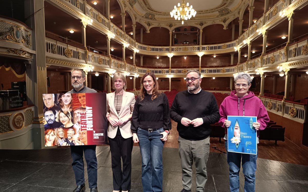 La presentació de la nova programació trimestral s'ha fet al Teatre Bartrina