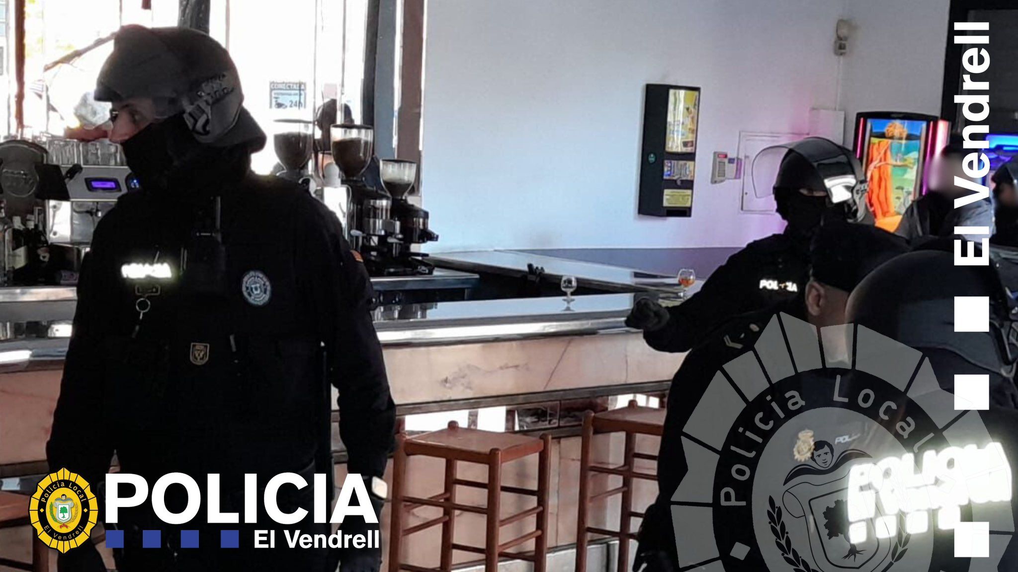 Operatiu policial al Vendrell