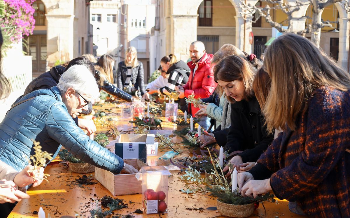 Riudoms celebra la 19a edició del Mercat de Nadal.