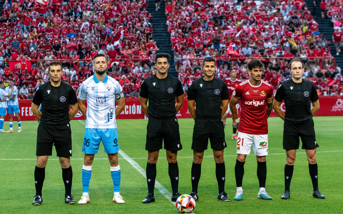 El Nàstic acusa l'àrbitre Eder Mallo d'afavorir intencionadament el Màlaga en el partit de tornada de la final per l'ascens a Segona Divisió.