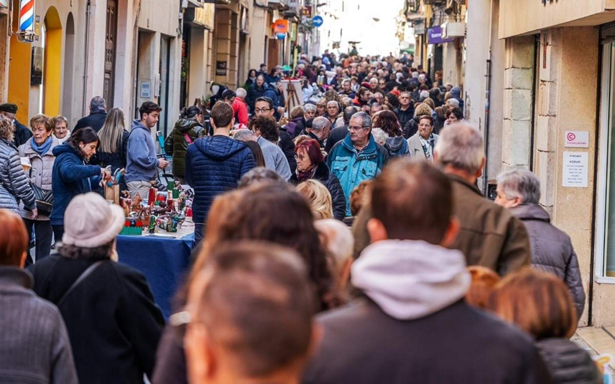 Imatge del Mercat de Nadal de Valls