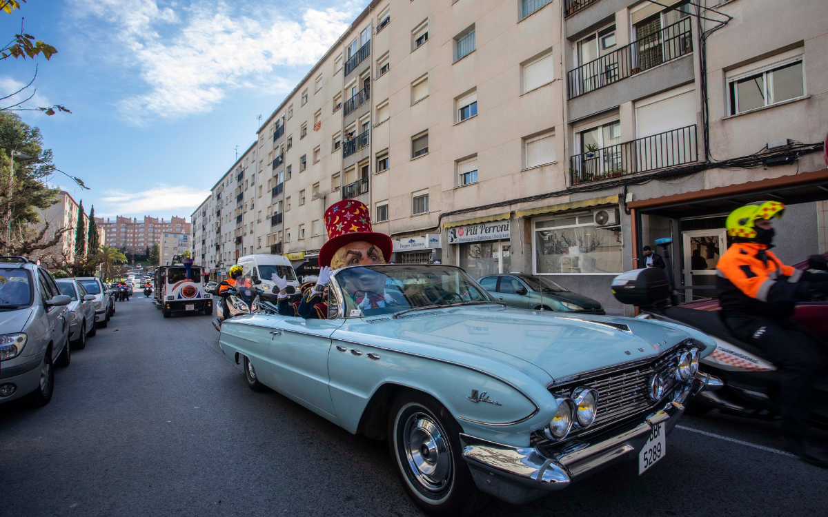 L'Home dels Nassos passejarà pels carrers i places de Tarragona en el darrer dia de l'any.