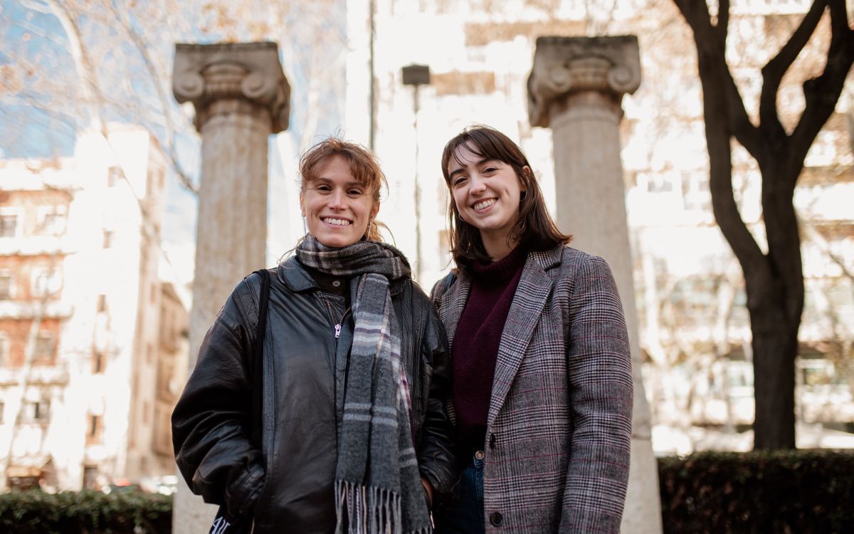 Mònica Cambra i Clàudia Garcia de Dios, codirectora i coguionista de la pel·lícula