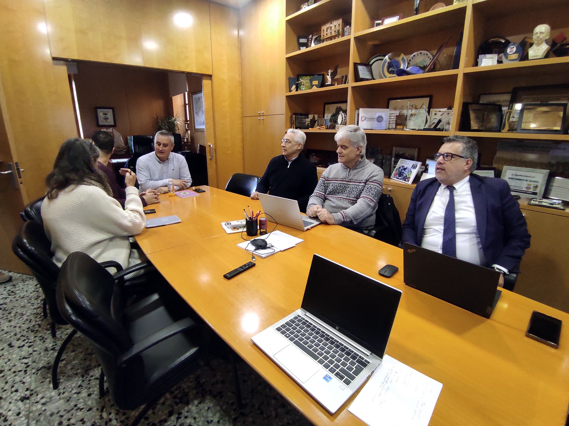 Reunió entre l'Ajuntament i la Generalitat