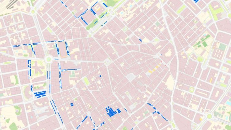 planol estacionament zona blava reus geoportal nacio