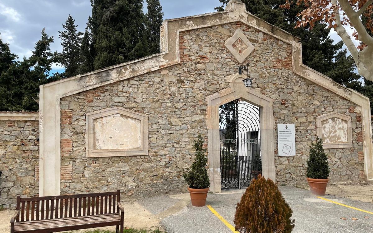 Imatge d'arxiu del cementiri municipal