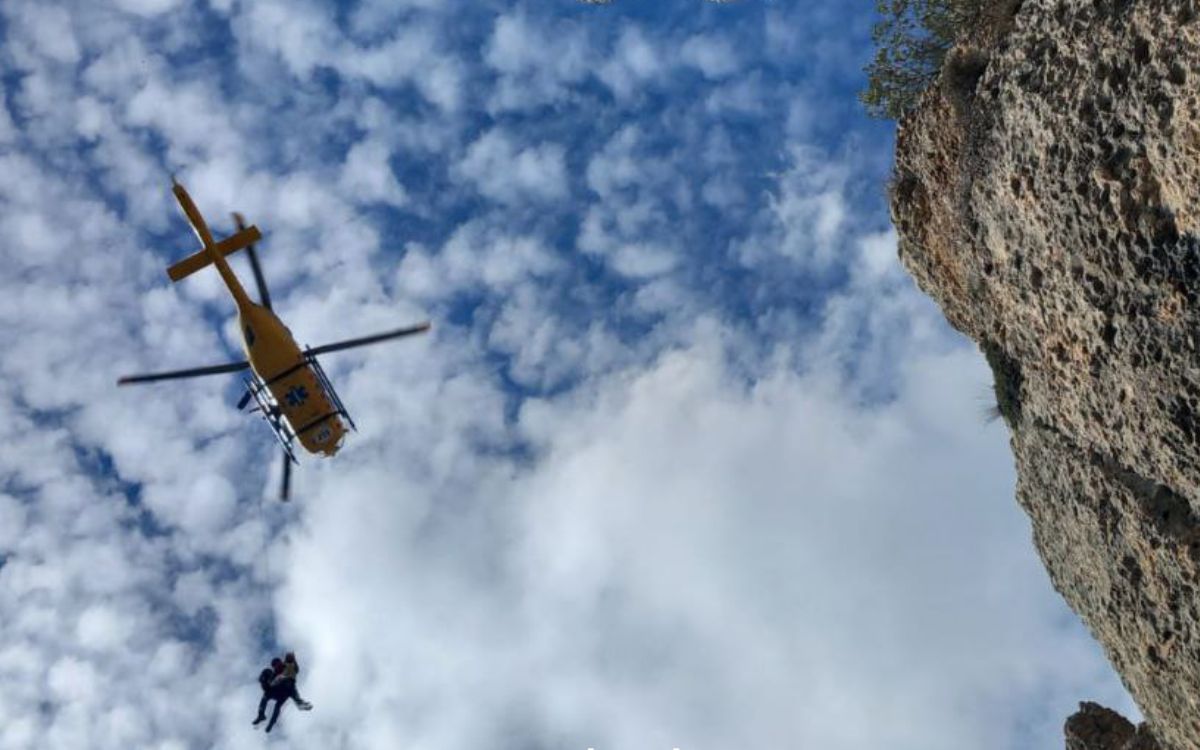 La persona ferida a la Morera de Montsant ha estat evacuada en helicòpter.