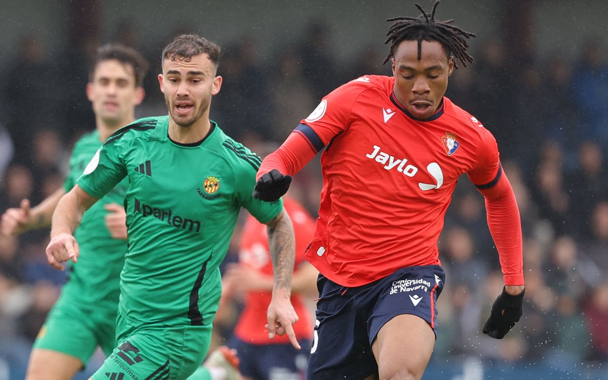 Agredolç punt del Nàstic contra Osasuna Promesas (1-1)