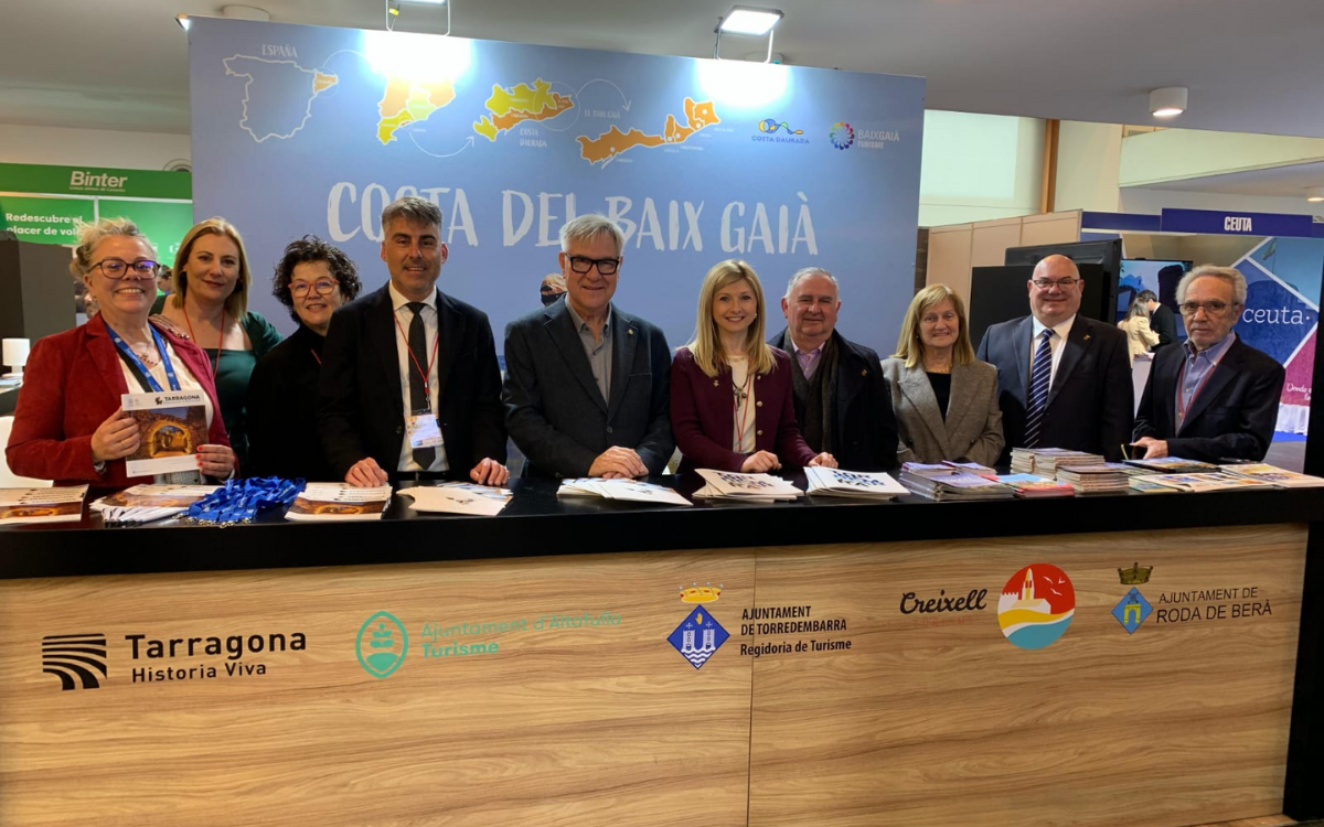 Els municipis de la Costa del Baix Gaià s'han promocionat conjuntament a Navartur.