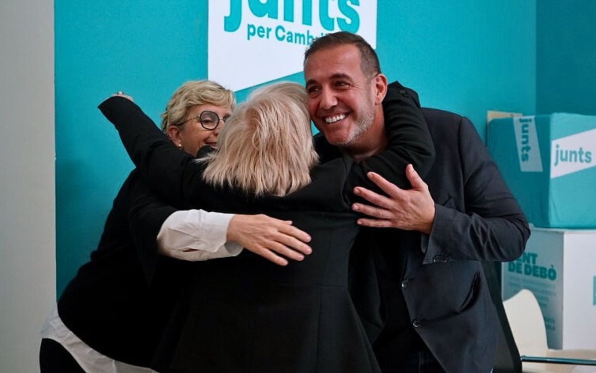 Imatge d'arxiu dels fins ara tres regidors juntaires al govern de Cambrils