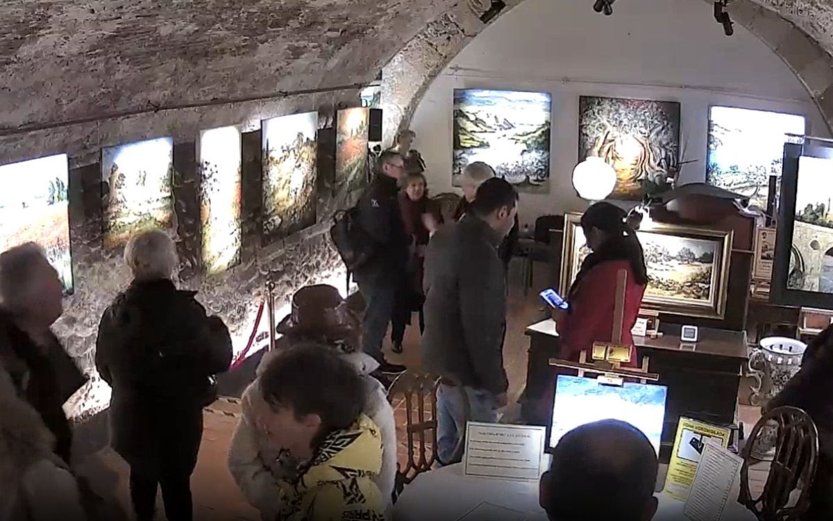 L'exposició antològica del pintor Xavier Aluja es pot visitar fins a l'abril.