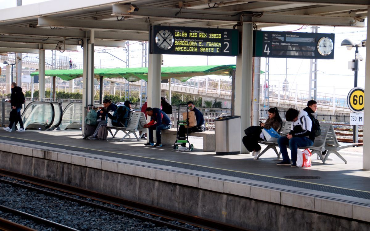 Tarragona, l'àrea més castigada per les incidències de tren.