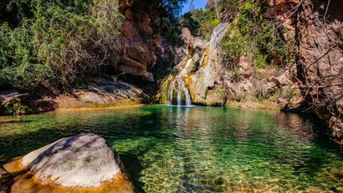 El Niu de l'Àliga és una de les piscines naturals més populars per refrescar-se a la muntanya a Tarragona.