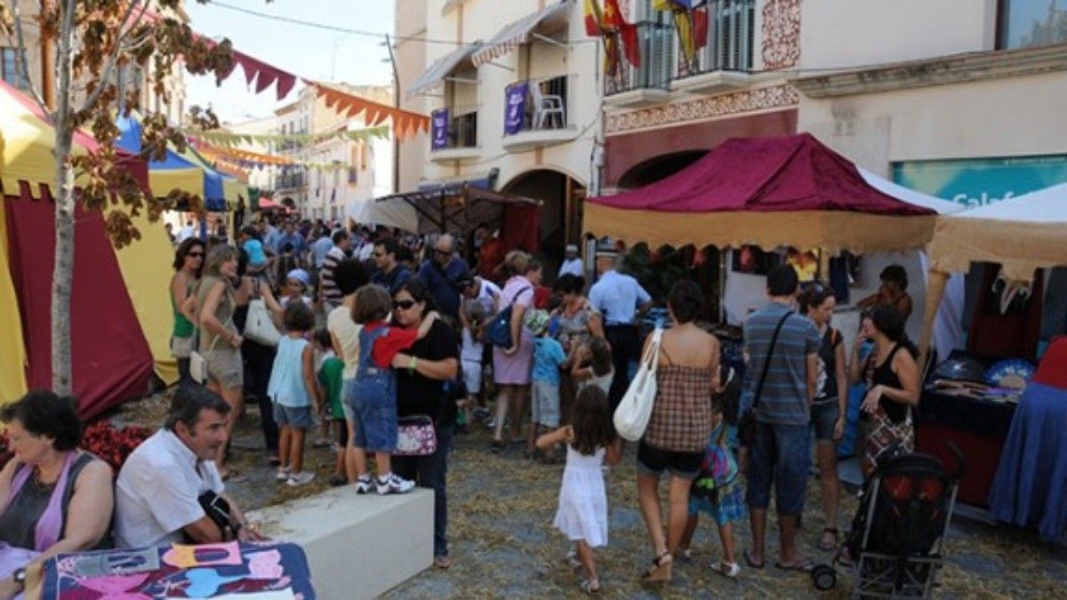 Imatge d'arxiu del Mercat Medieval de Calafell.