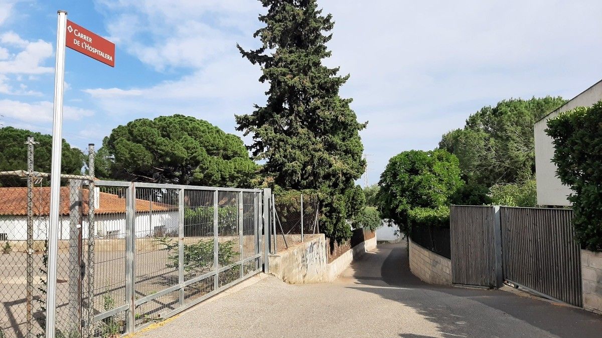 Imatge del carrer de l'Hospitalera de Reus.