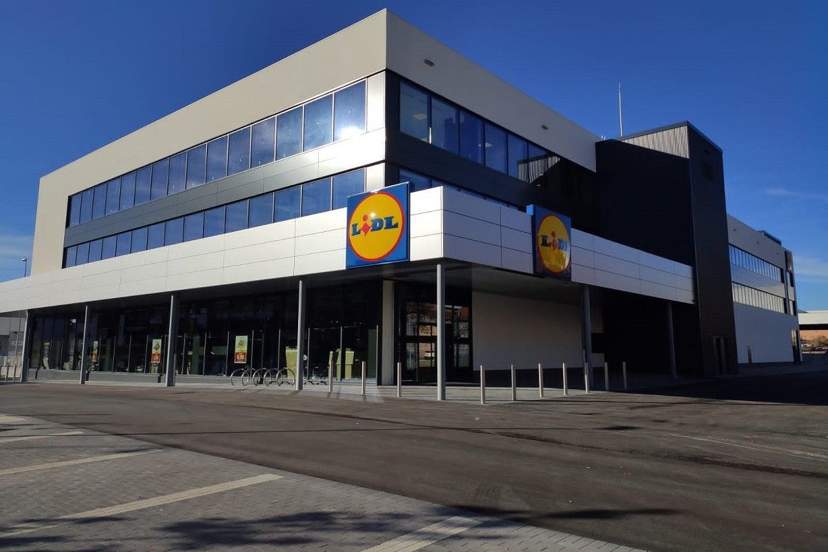 Lidl obrirà un magatzem temporal de distribució a Consantí l'any 2024.