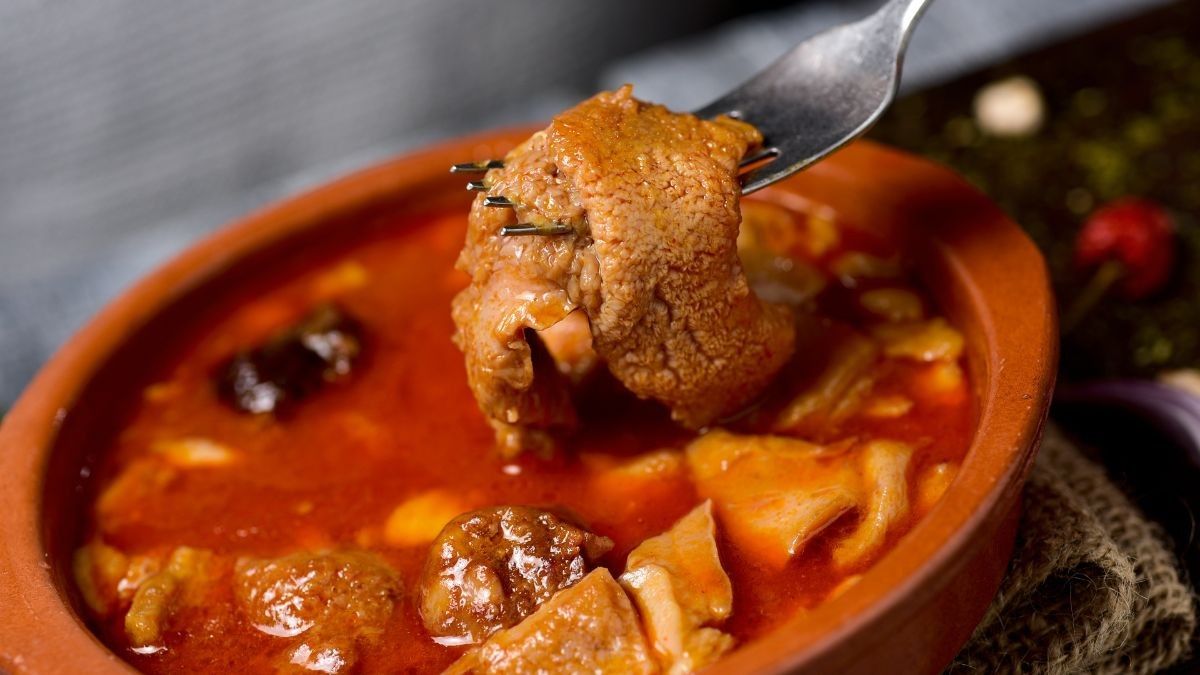 Imatge d'un plat de callos del restaurant El Gordo 2 de Tarragona.